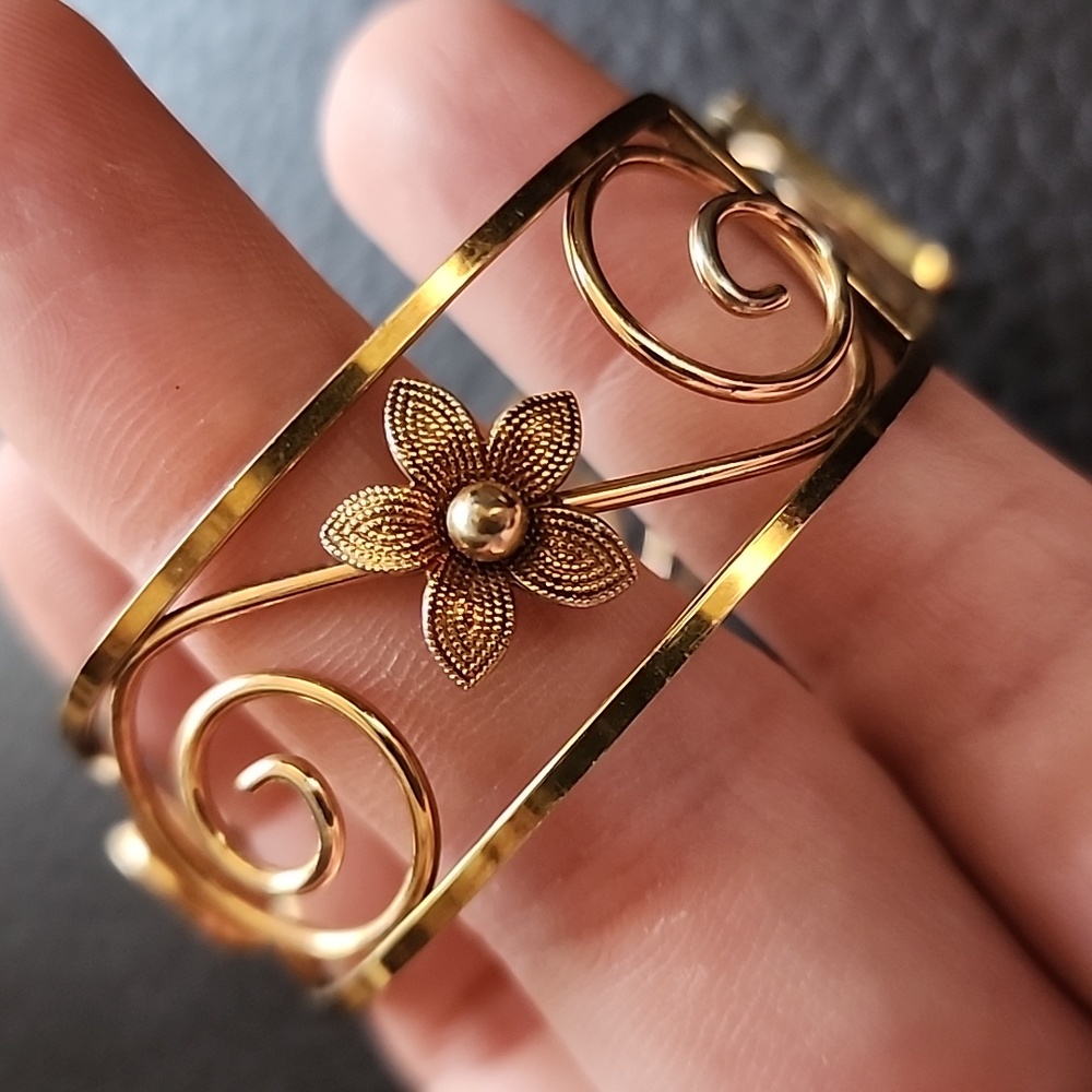 VTG Krementz cuff bracelet - Picture 4 of 10